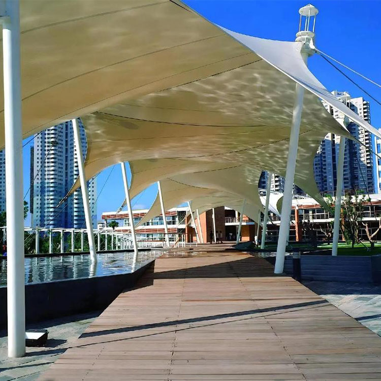 贡山膜结构景观棚