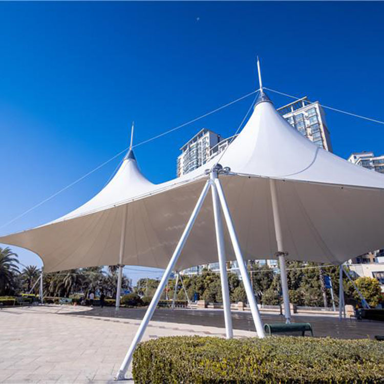 贡山膜结构景观棚