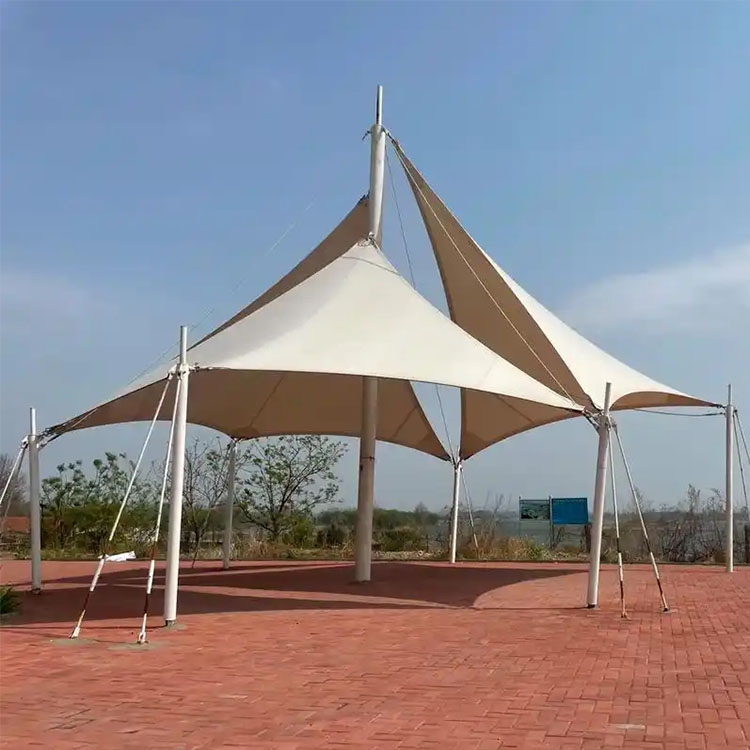 贡山膜结构景观棚