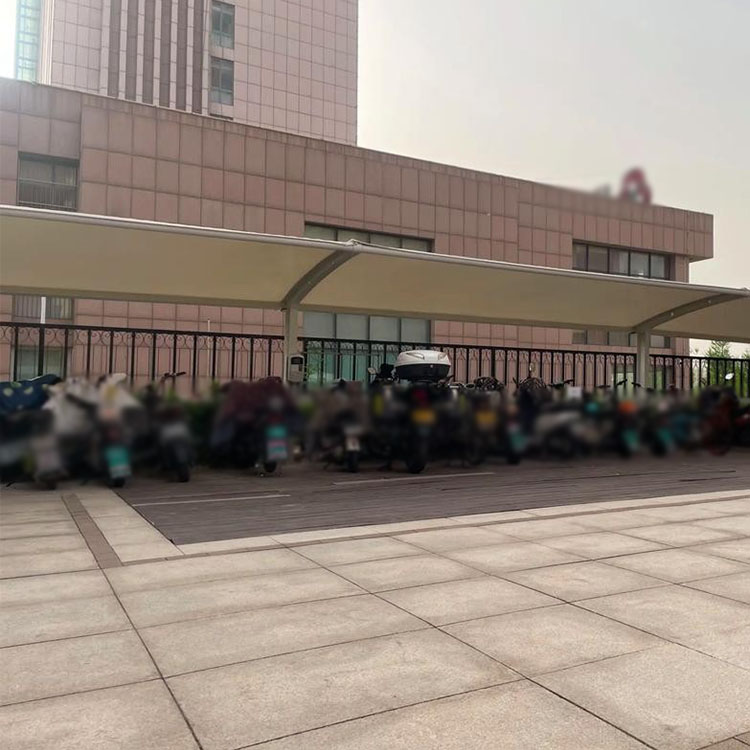 贡山膜结构电动车棚