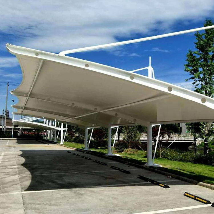 贡山膜结构汽车棚