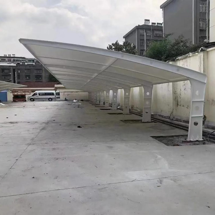 贡山膜结构汽车棚