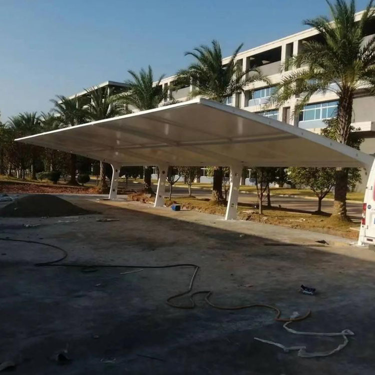 贡山膜结构汽车棚